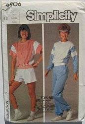 6906 STRETCH PULLOVER SS-LS TOP, PANTS, SHORTS PATTERN 10,12